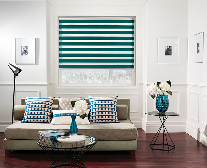 Capri Vision Jade lite n shade blinds