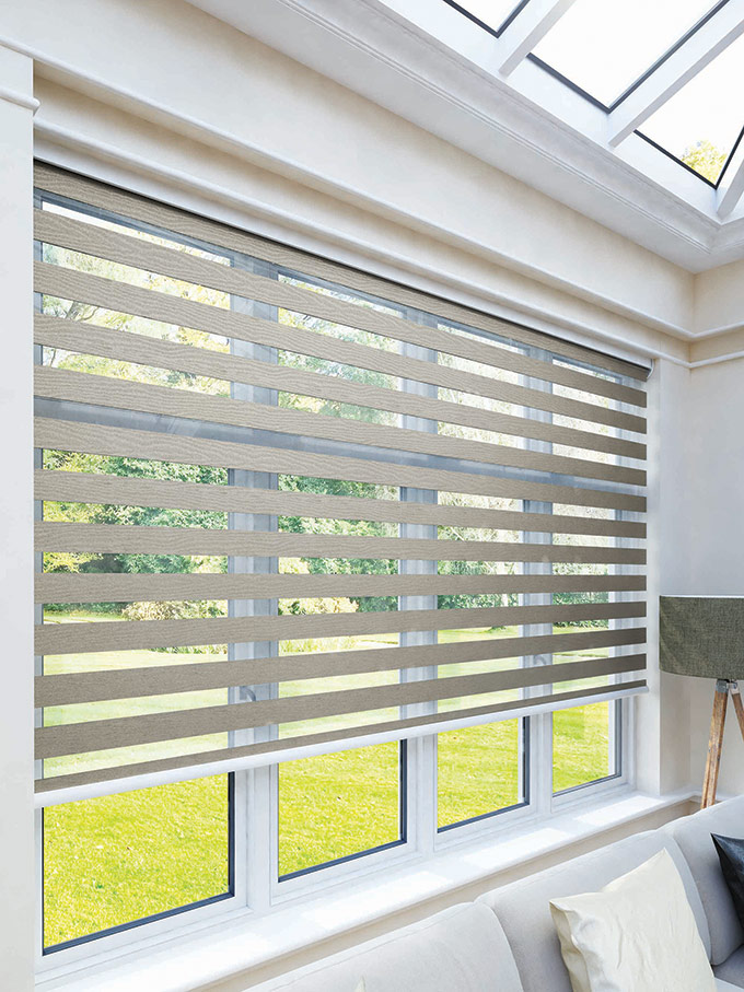 Vision Tuscany Mink conservatory blinds